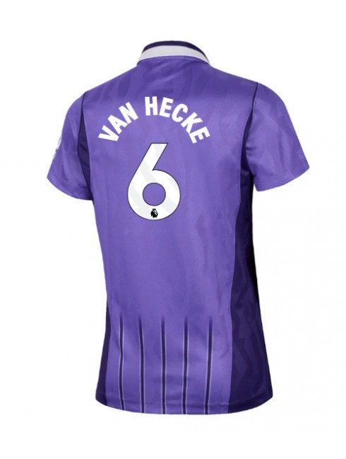 Ženski Nogometna dresi replika Tottenham Hotspur Jan Paul van Hecke #6 Tretji 2026-27 Kratek rokav Ženski Nogometna dresi replika Tottenham Hotspur Jan Paul van Hecke #6 Tretji 2026-27 Kratek rokav